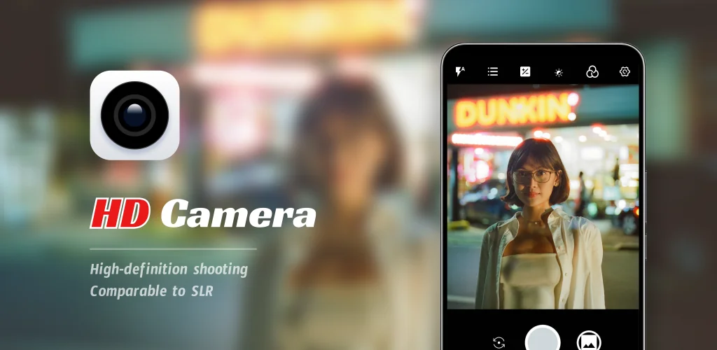 HD Camera aplikace obálka pro Android