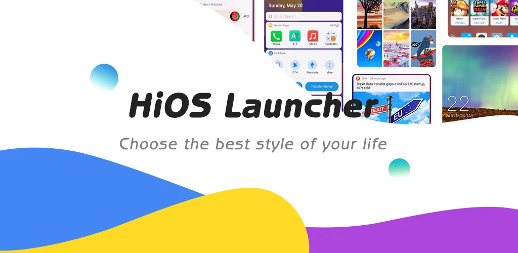 HiOS Launcher - Fast приложение обложка для Android