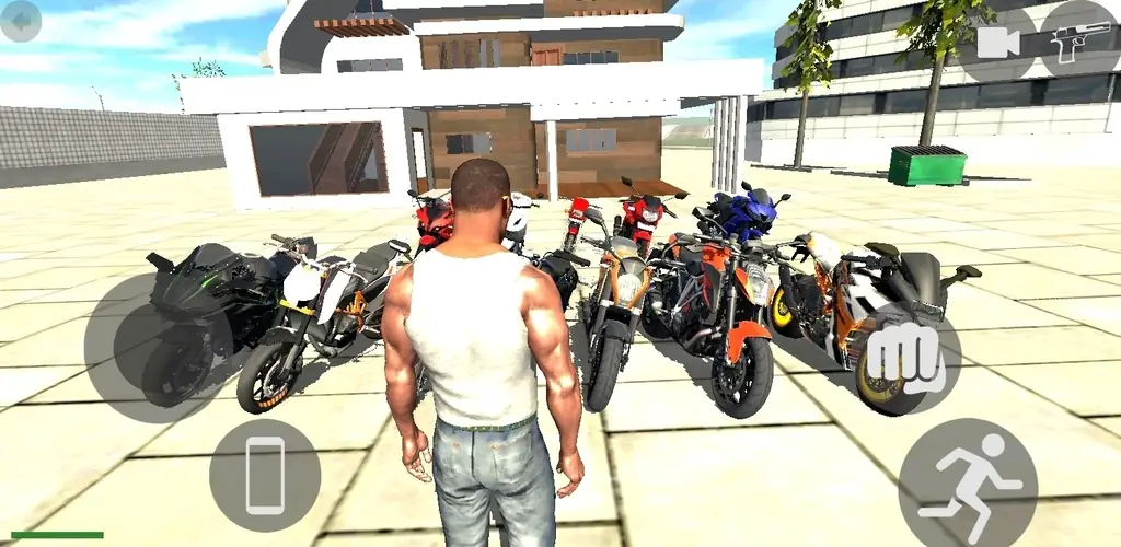 Indian Bikes Driving 3D jogo arte da capa para Android