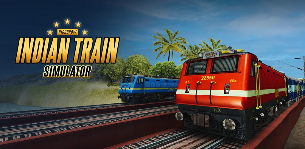 Indian Train Simulator гра обкладинка для Android