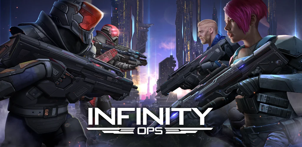 Infinity Ops: FPS Shooter Game Spiel Titelbild für Android
