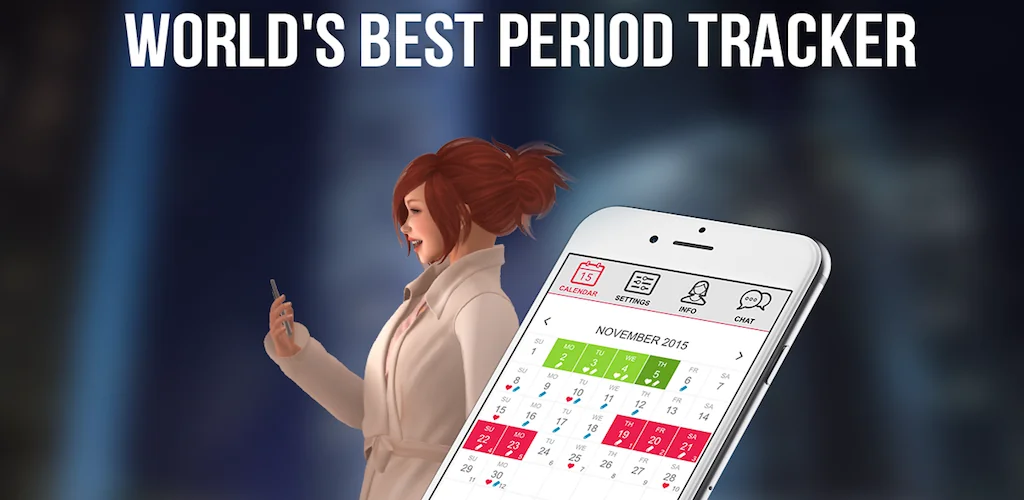 Ladytimer Calendar Menstru aplicația copertă pentru Android