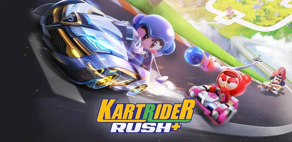 KartRider Rush+ لعبة غلاف فني للأندرويد