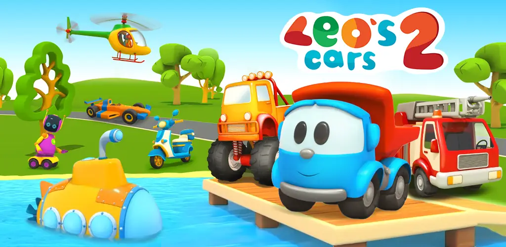 Leo 2: Puzzles & Cars for Kids gra okładka dla Androida