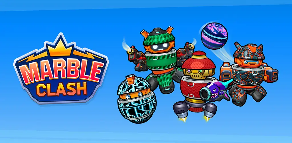 android용 Marble Clash 게임 커버 아트