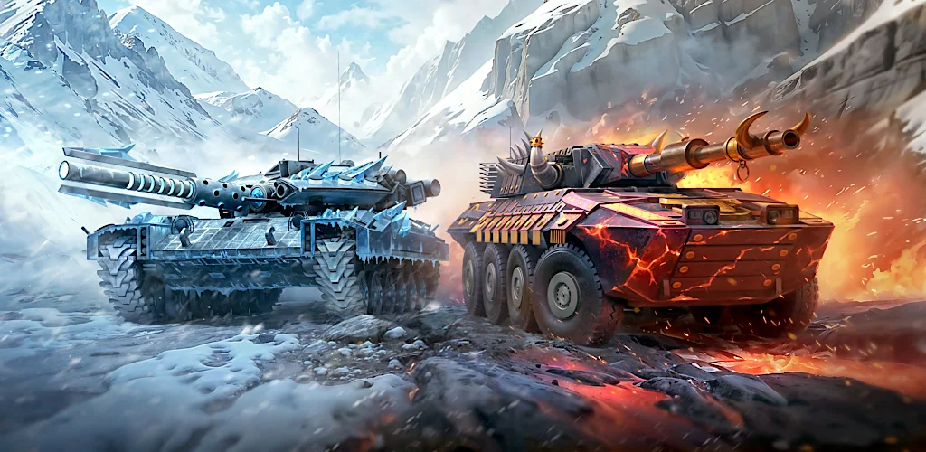 Modern Tanks joc copertă pentru Android