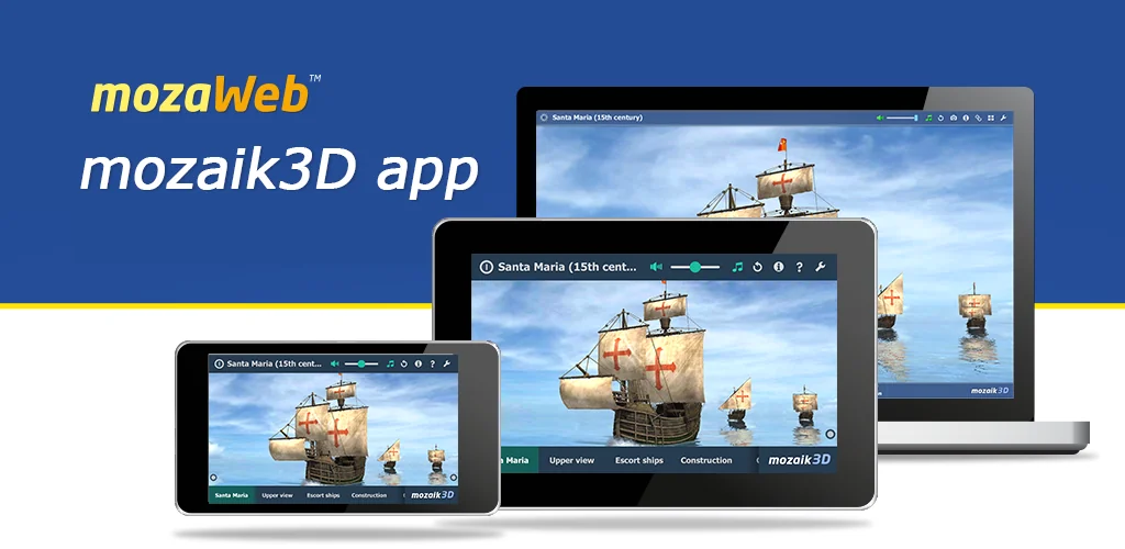 mozaik3D - Učení je zábava! aplikace obálka pro Android
