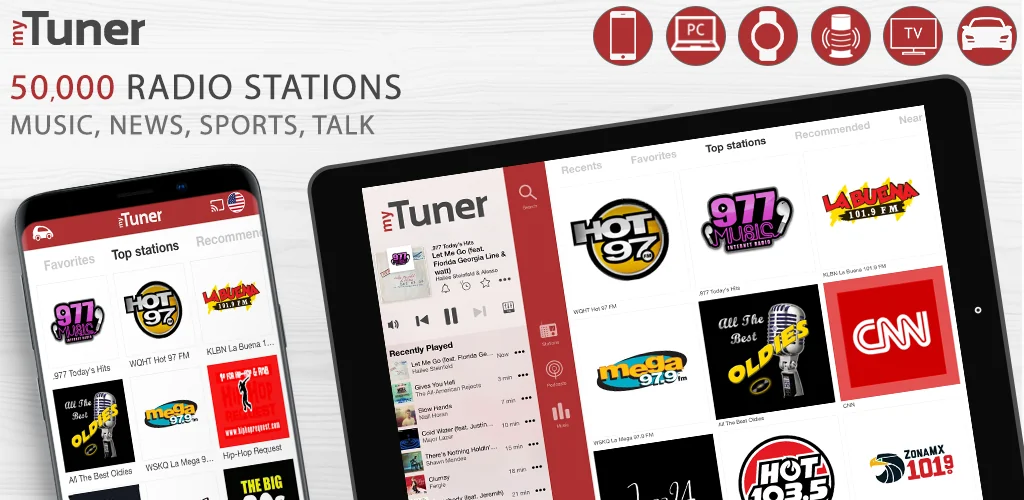 gambar sampul myTuner FM Radio App aplikasi untuk Android
