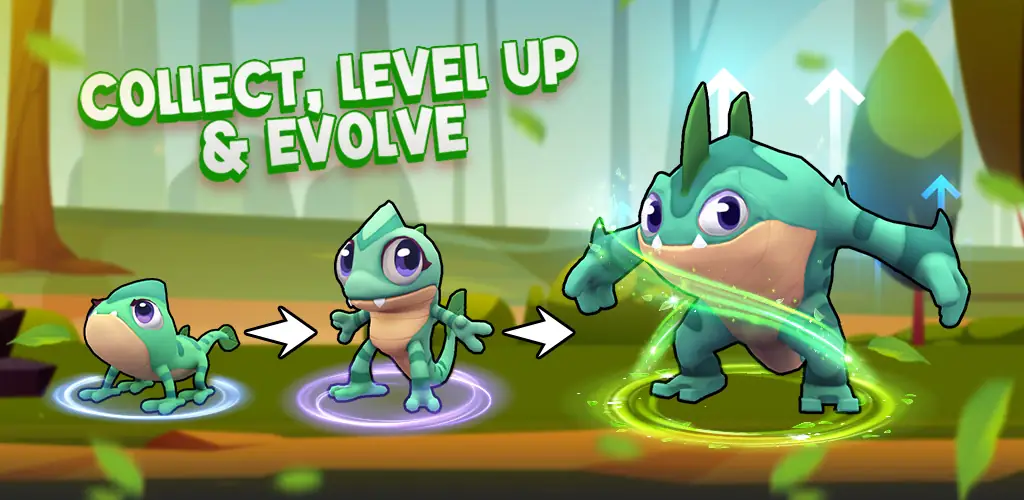 Negamon Lite: Monster Battle jogo arte da capa para Android