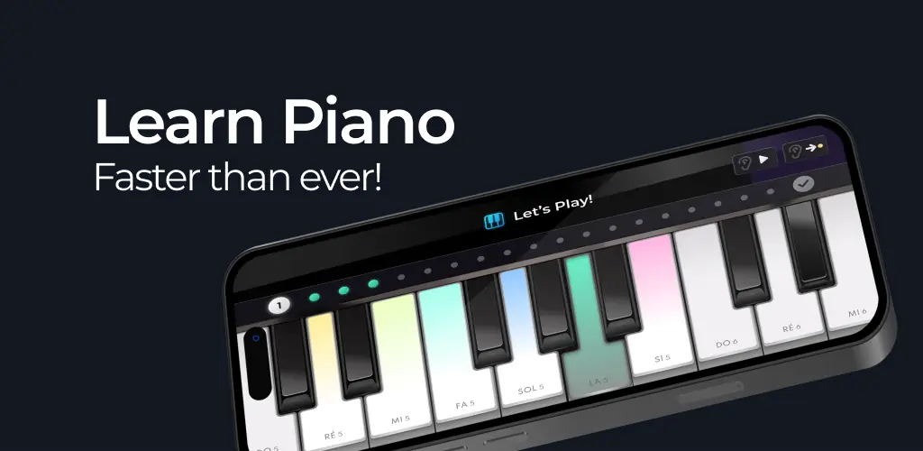 Piano app copertina per Android