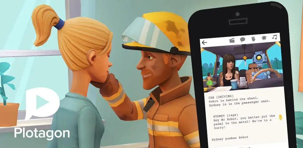 android için Plotagon Story uygulama kapak resmi