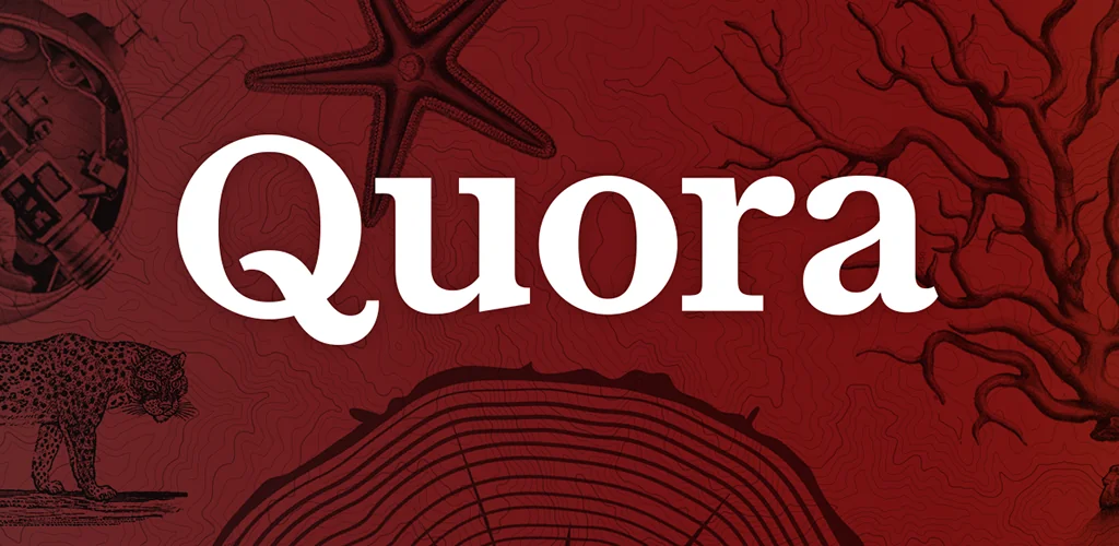 Quora app cover art for Android