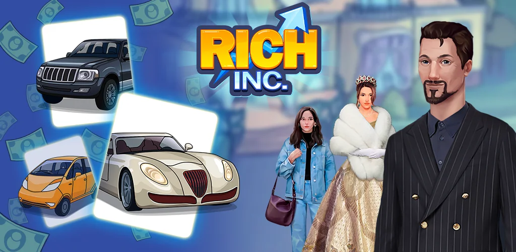 Rich Inc. Cuộc sống triệu phú trò chơi Hình ảnh bìa cho Android