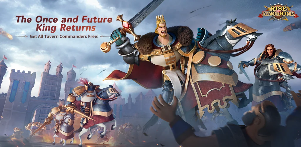 Rise of Kingdoms खेल Android के लिए कवर आर्ट