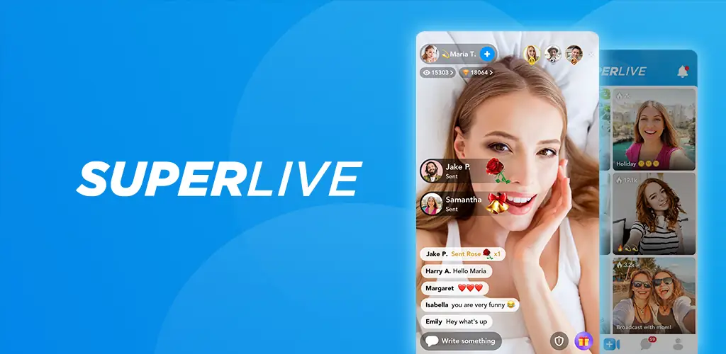 SuperLive приложение обложка для Android