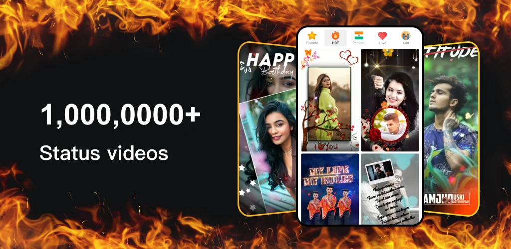 VidStatus - Short Video Status ứng dụng Hình ảnh bìa cho Android