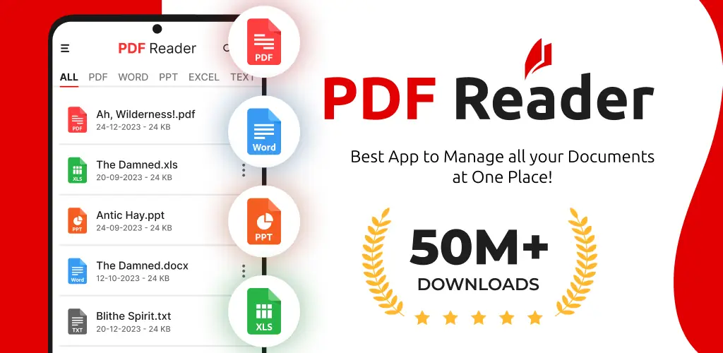 android için PDF Okuyucu: PDF Görüntüleyici uygulama kapak resmi