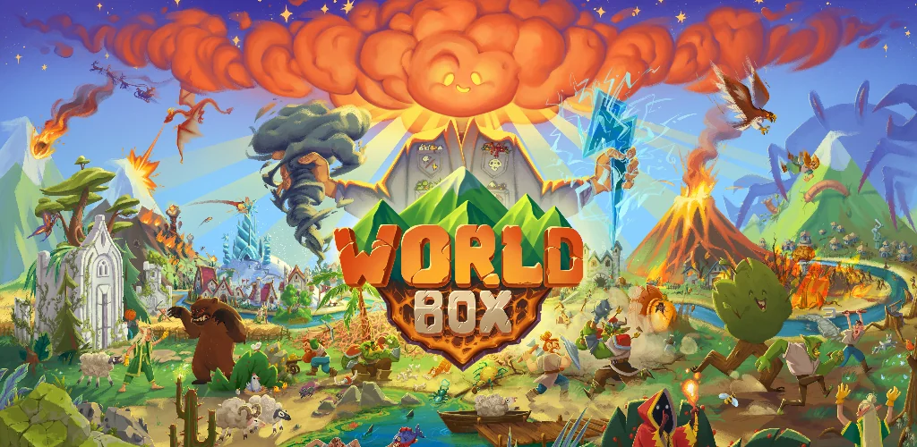 WorldBox - 沙盒上帝模拟器 游戏 Android 封面艺术
