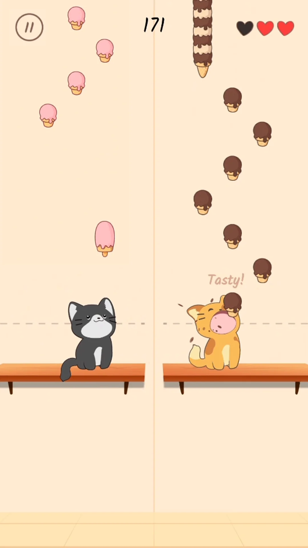 Captura de tela Duet Cats: Linda e gatos fofos 3