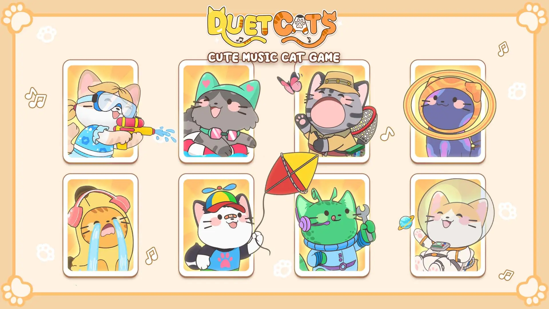 Captura de tela Duet Cats: Linda e gatos fofos 6