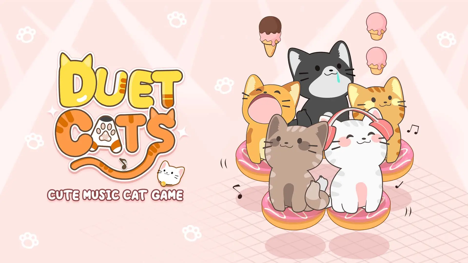 Captura de tela Duet Cats: Linda e gatos fofos 7