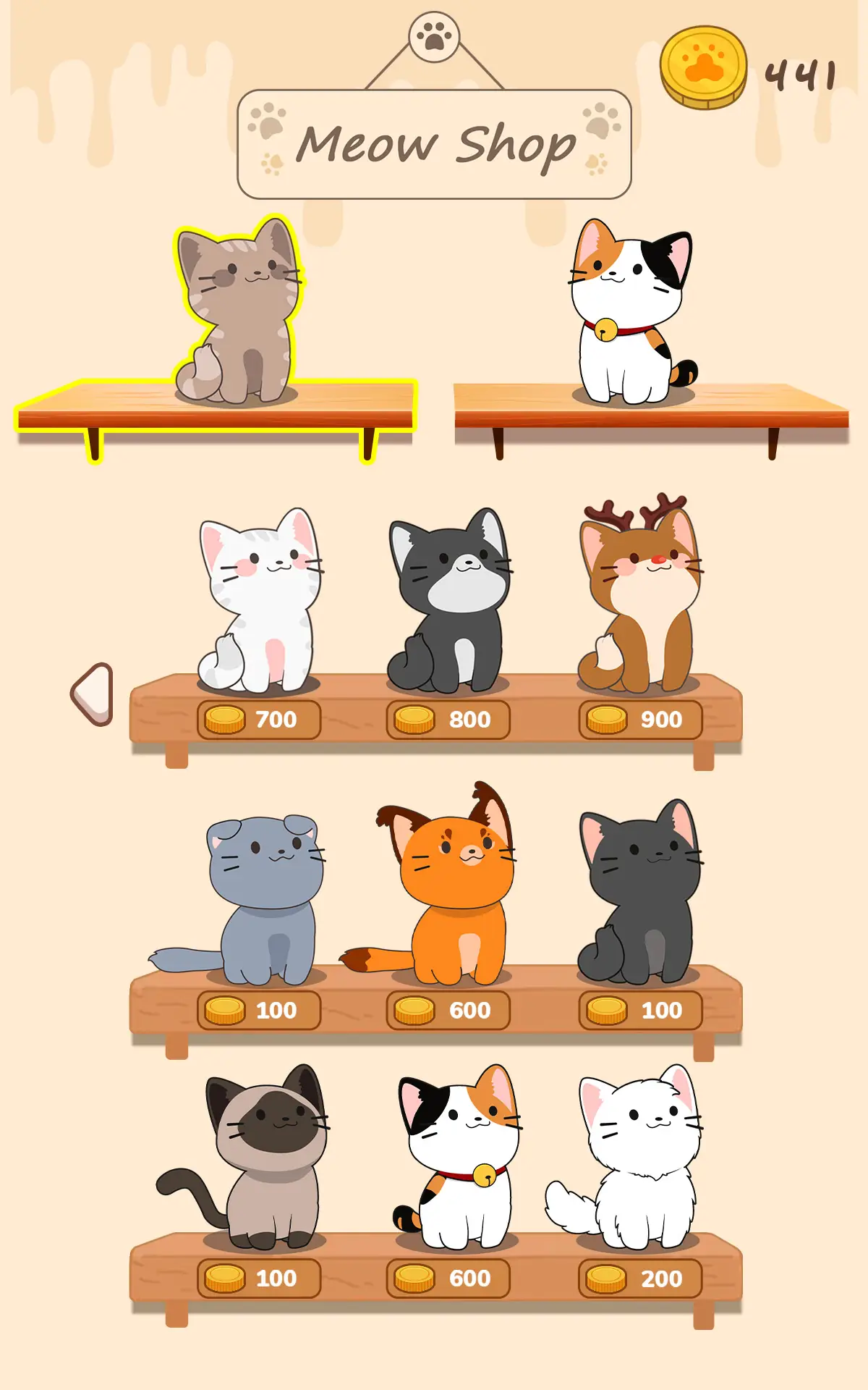 Captura de tela Duet Cats: Linda e gatos fofos 8