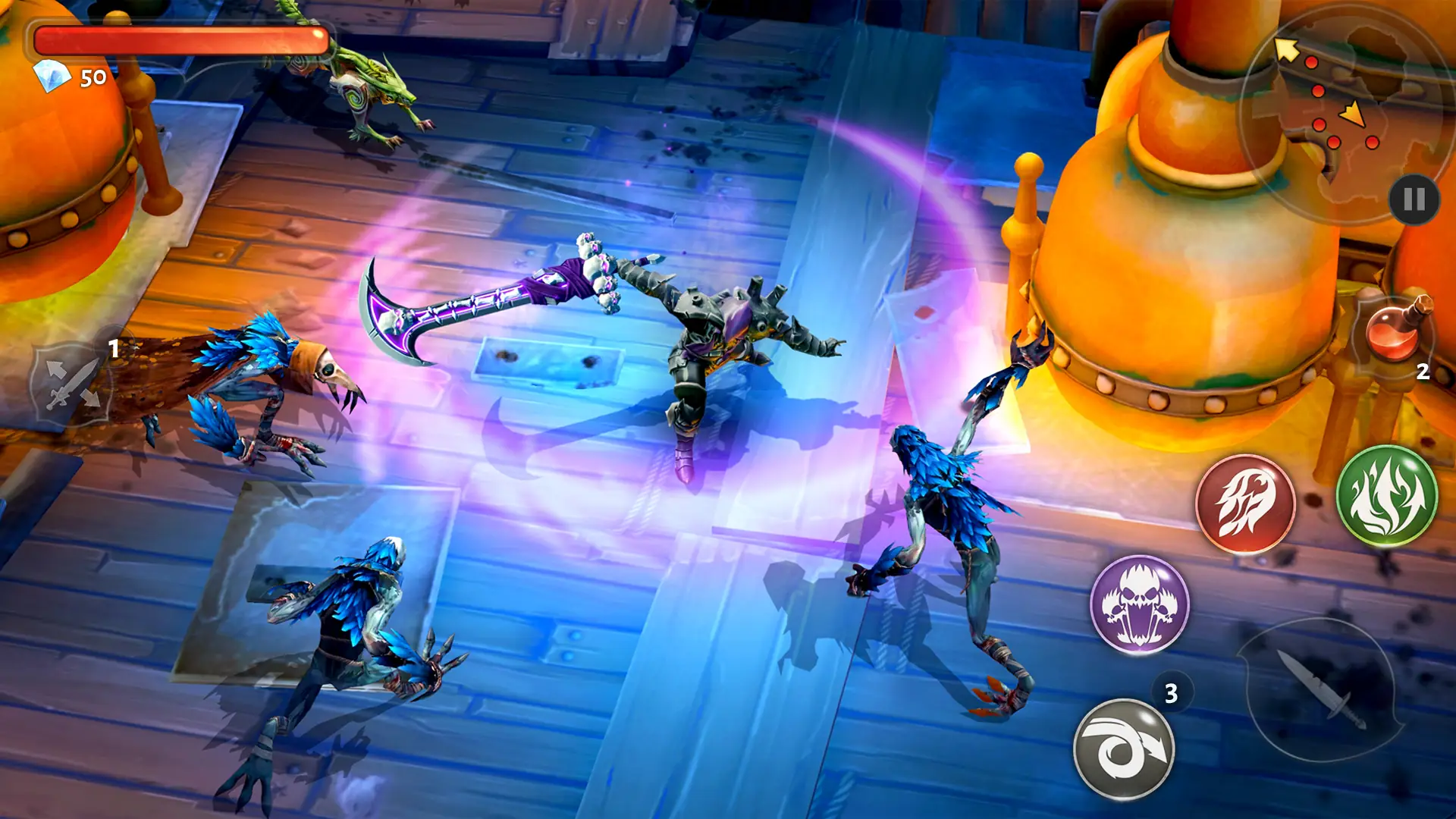 Dungeon Hunter 5: Action RPG képernyőkép 7