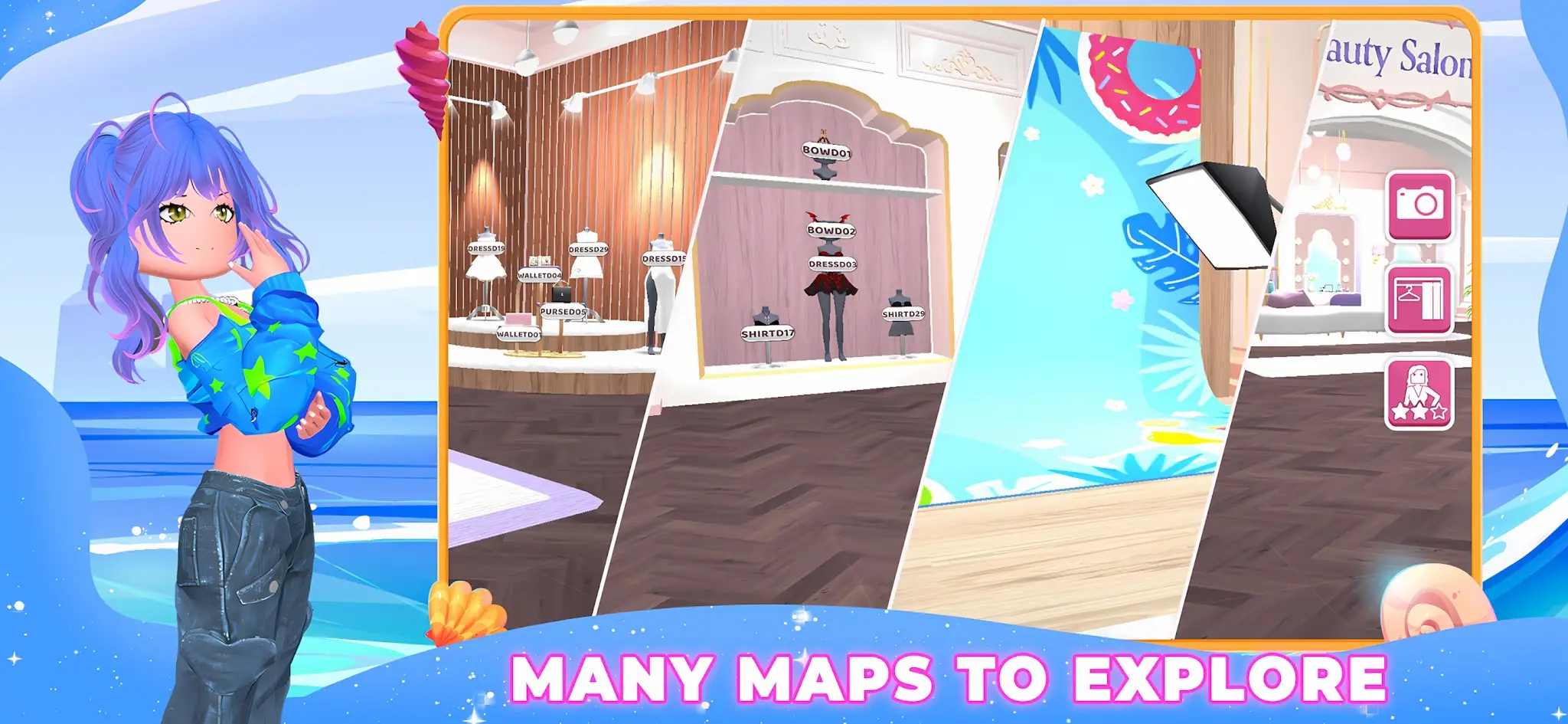 Screenshot Fashion Impress: Dress Up Star 3