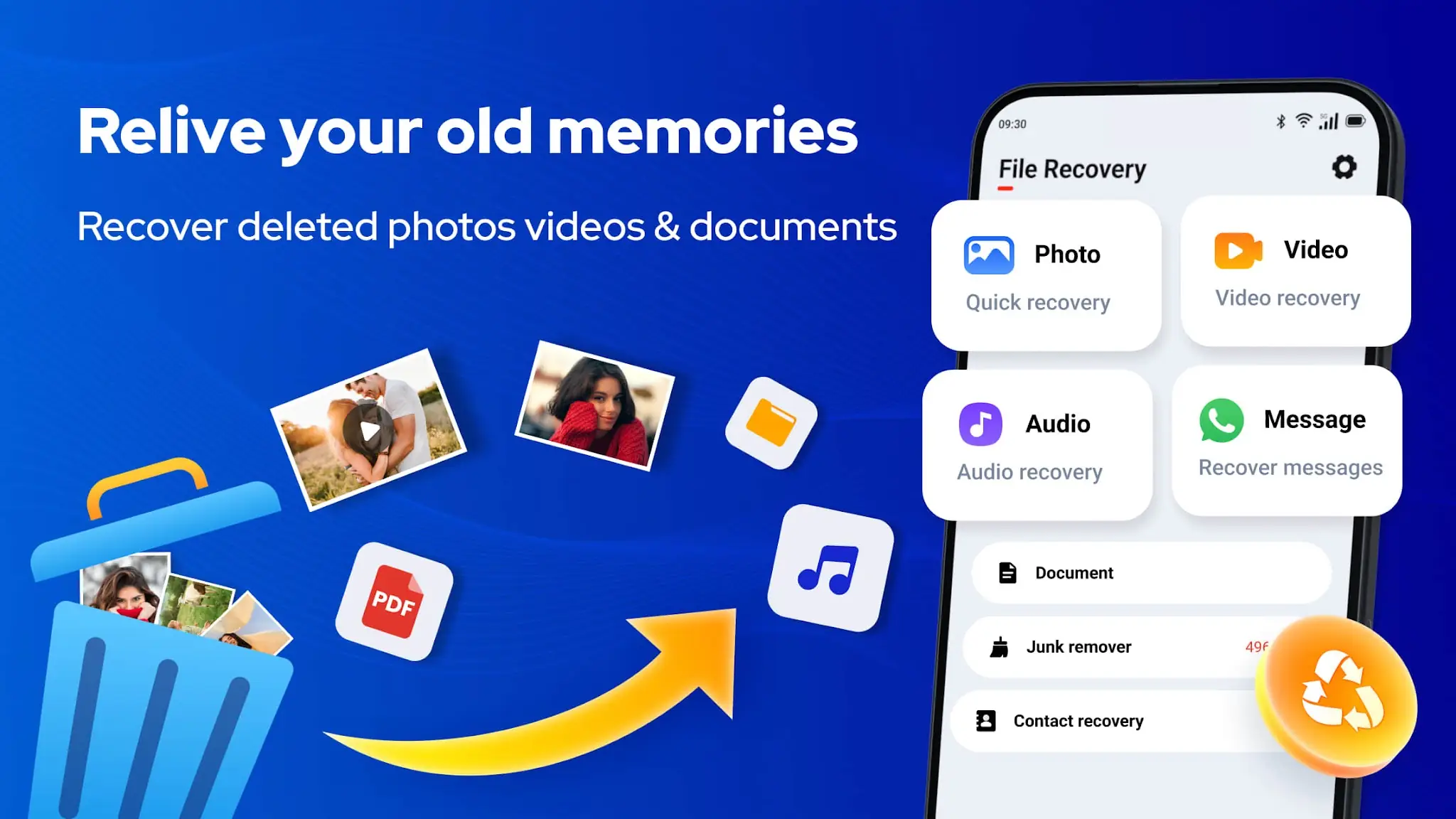 Tangkapan layar Pemulihan File - All Recovery 2
