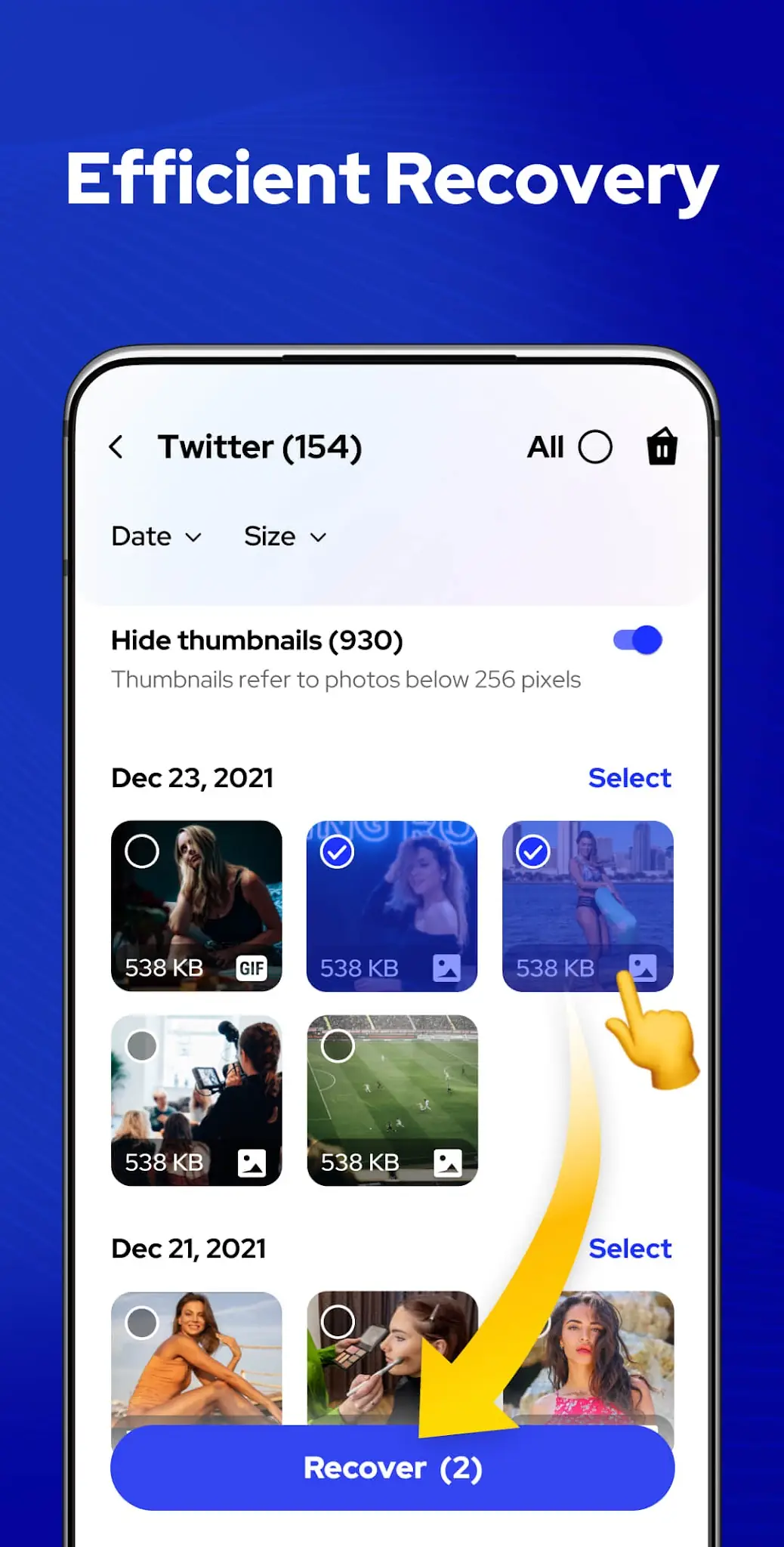 Tangkapan layar Pemulihan File - All Recovery 7