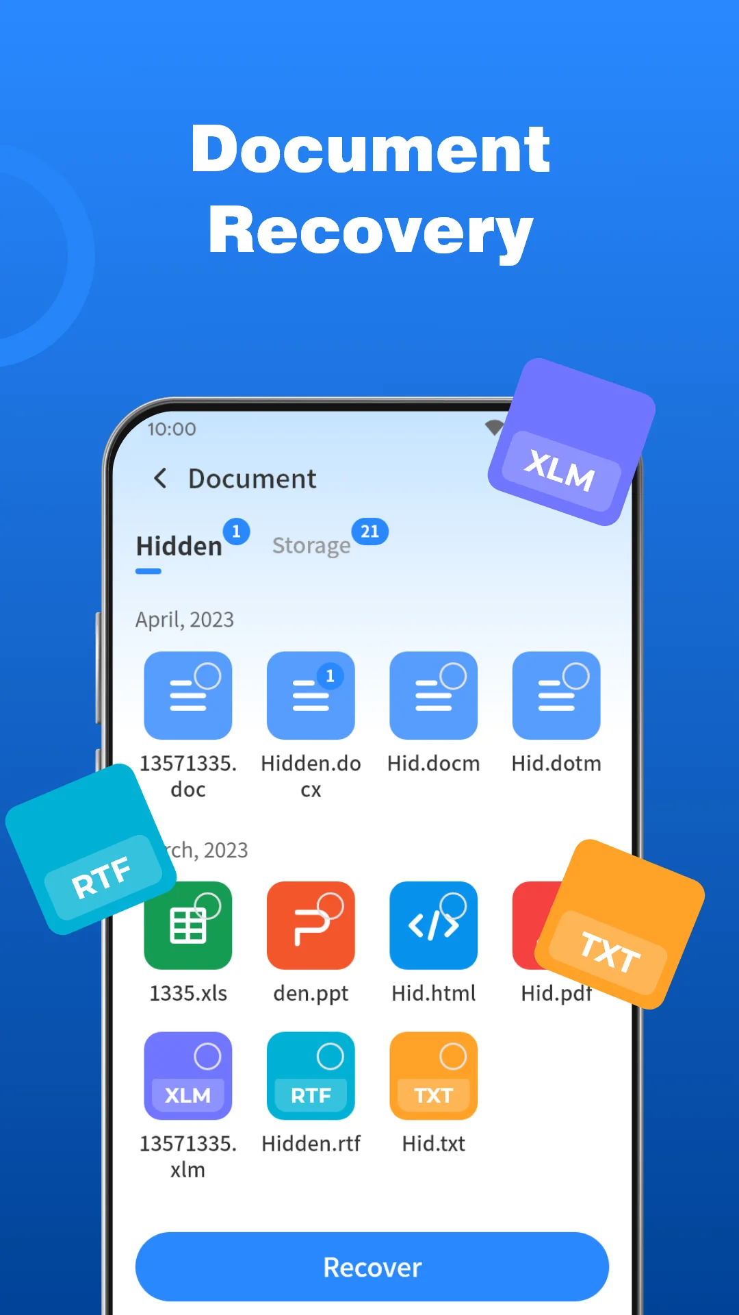 Captura de pantalla Recuperación de archivos ultra 3