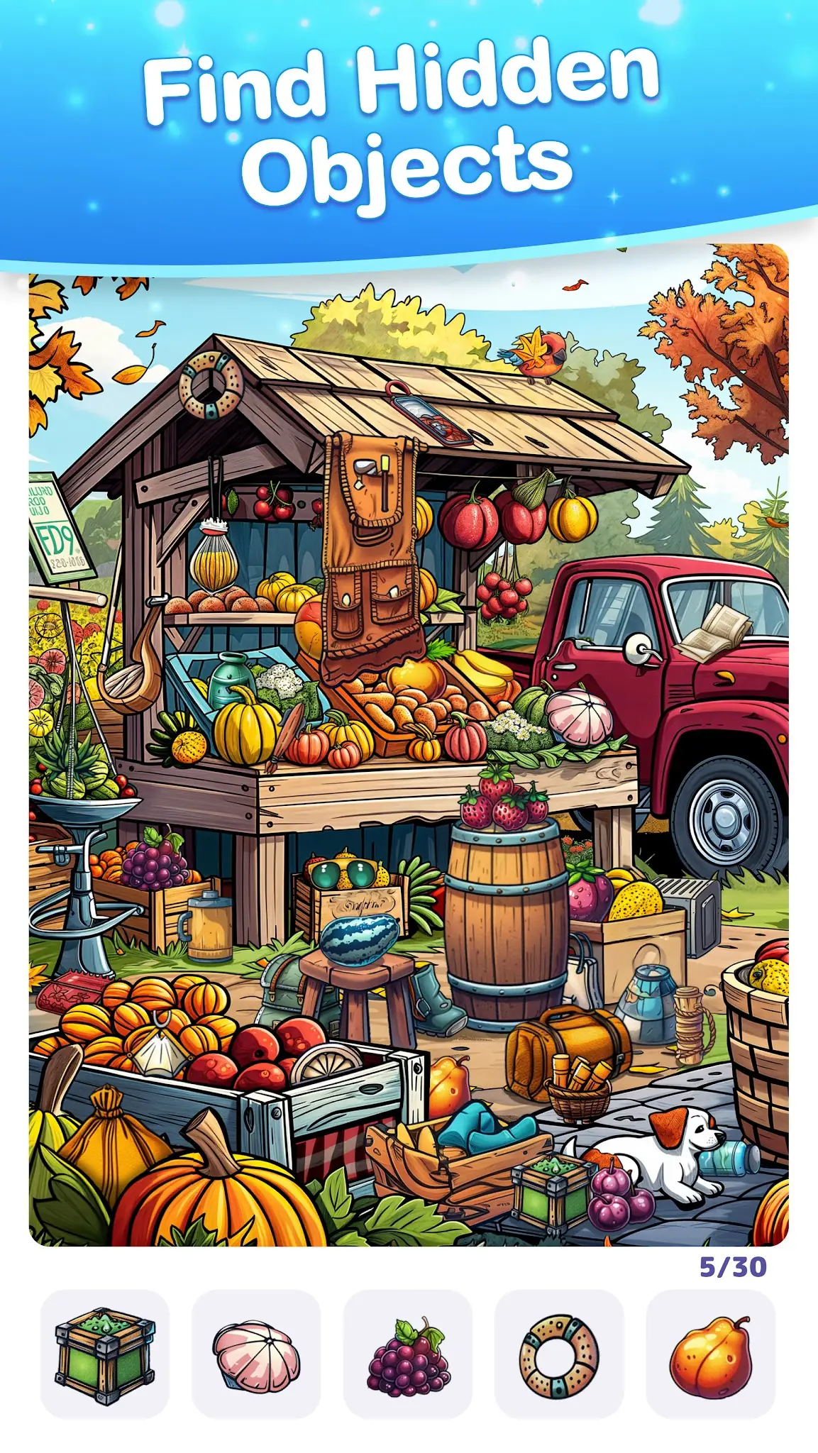 Capture d'écran Find Hidden Objects 1