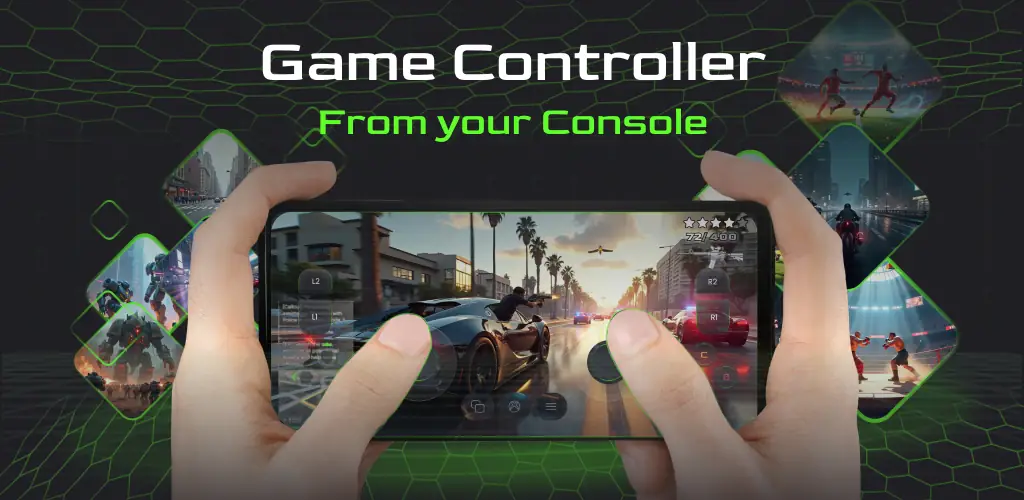 Game Remote Play Controller aplikace obálka pro Android