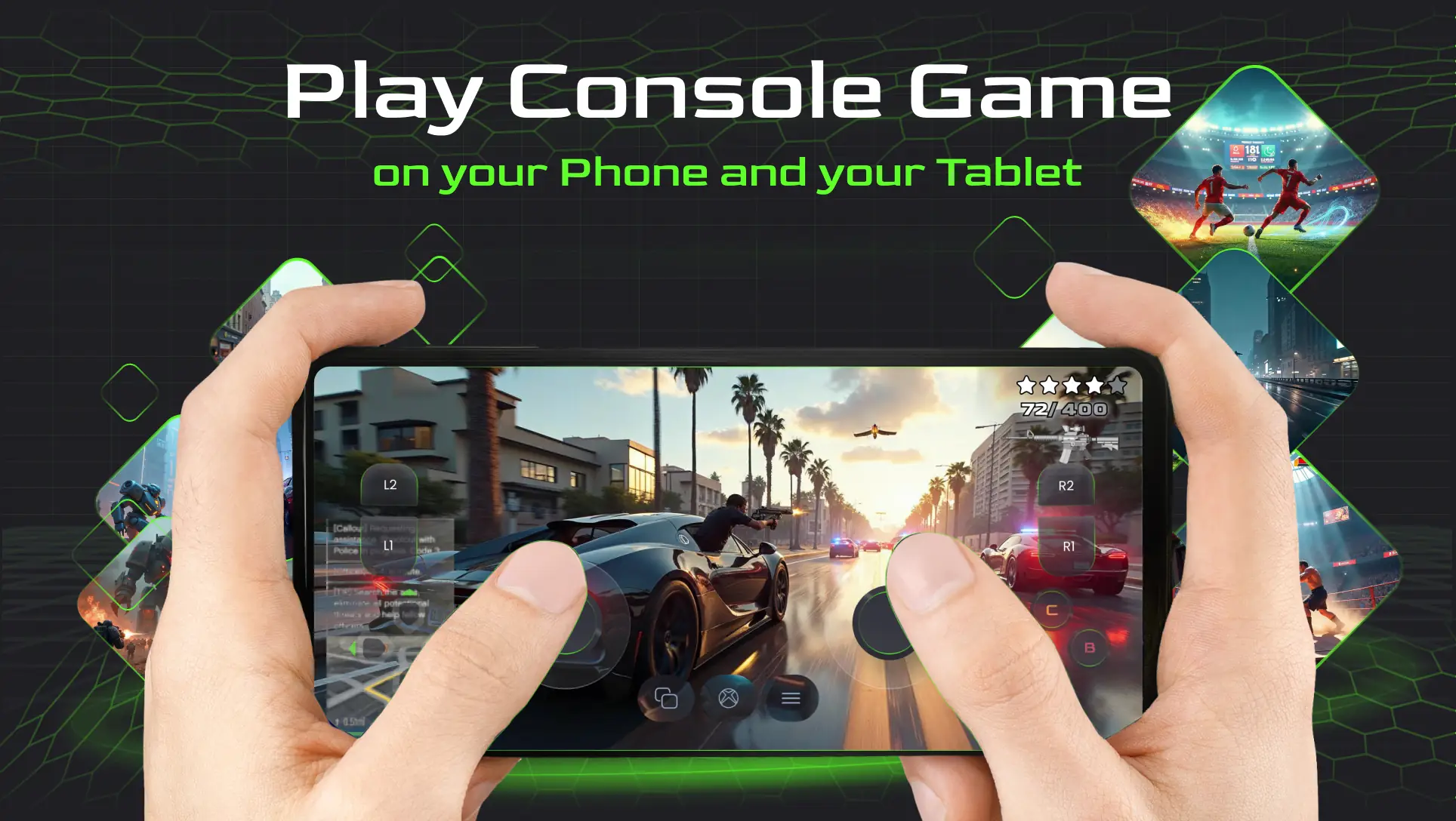 Snímek obrazovky Game Remote Play Controller 1