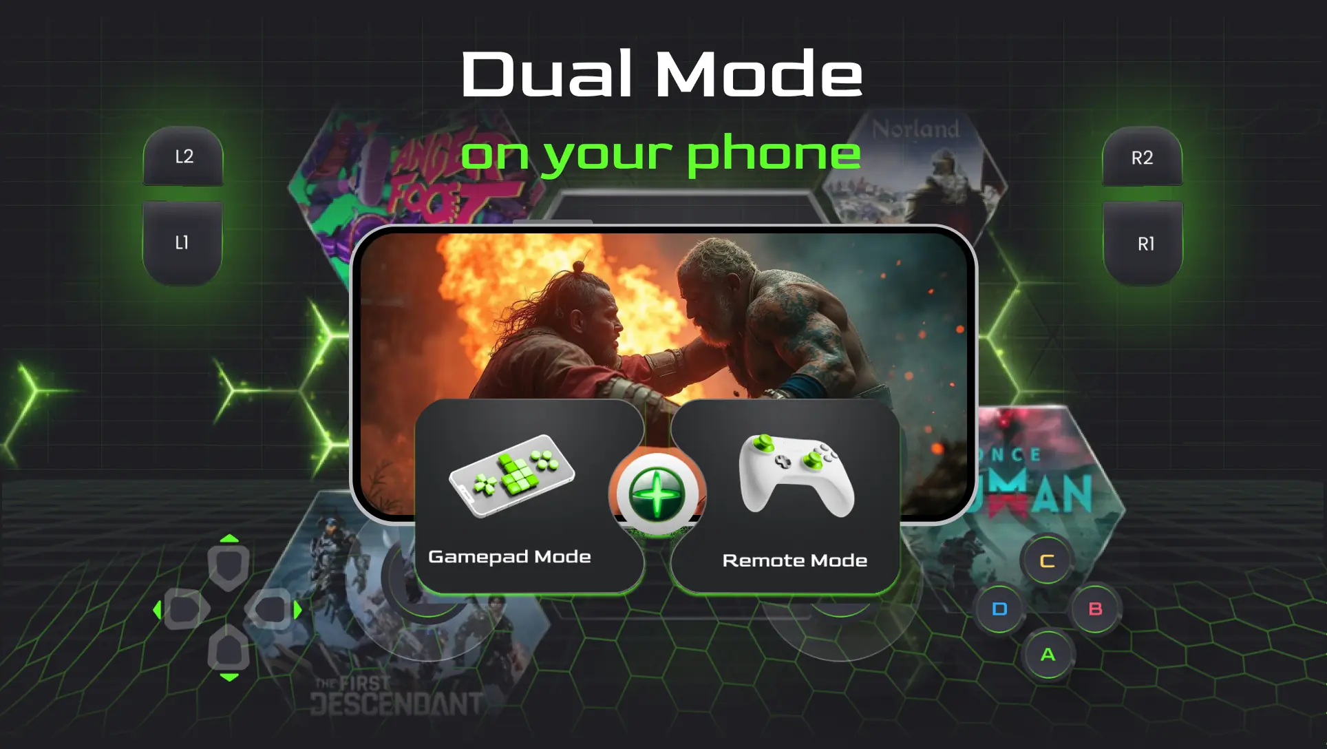 Snímek obrazovky Game Remote Play Controller 4