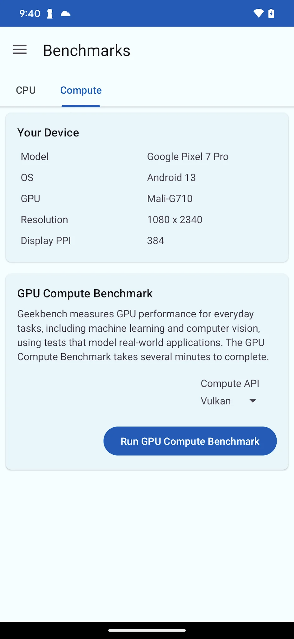 Скріншот Geekbench 6 3