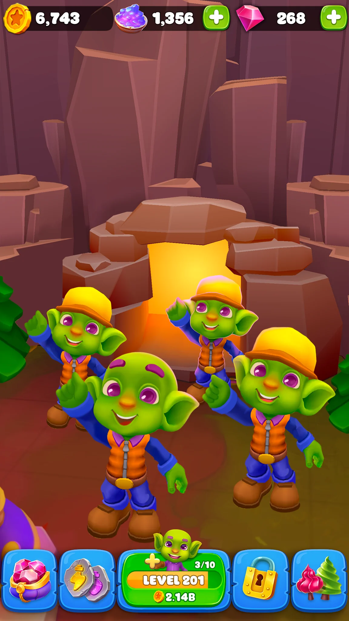 ภาพหน้าจอ Goblins Wood: Tycoon Idle Sim 4