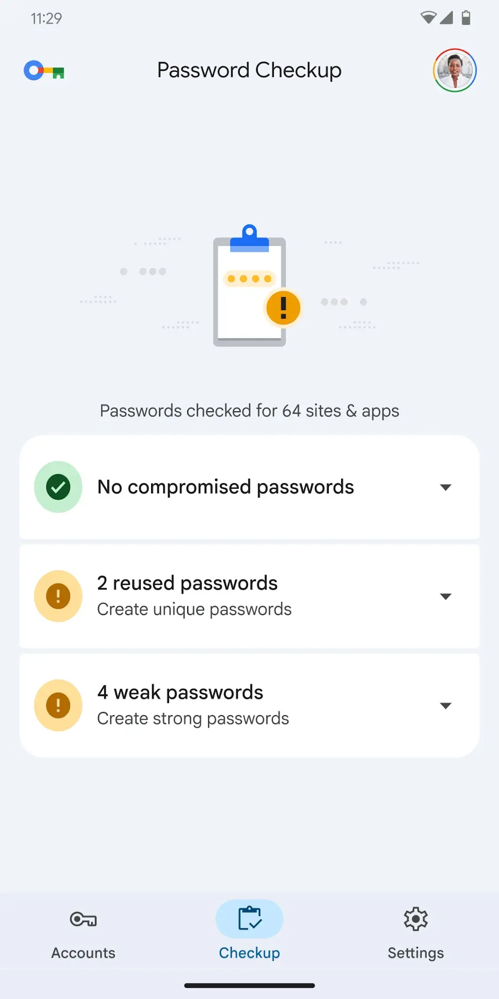 Ekran Görüntüsü Google Şifre Yöneticisi 4