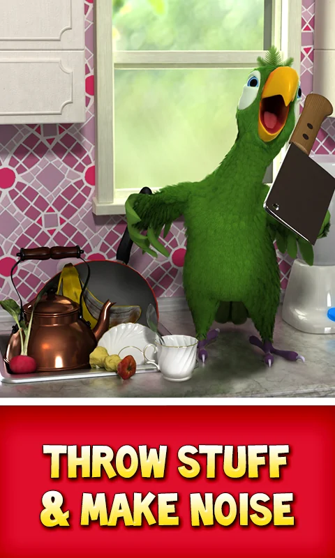 Скріншот Talking Pierre the Parrot 2