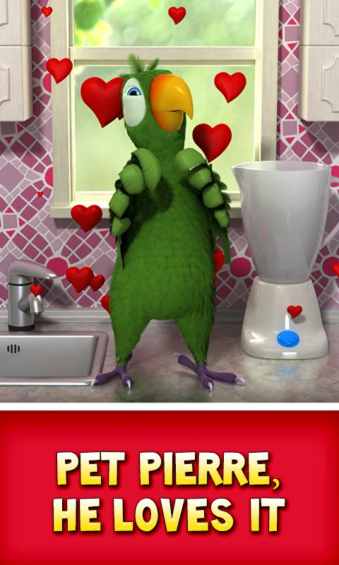 Скріншот Talking Pierre the Parrot 5