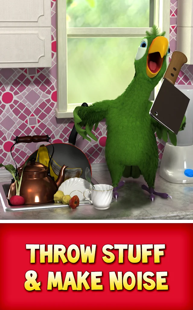 Скріншот Talking Pierre the Parrot 7