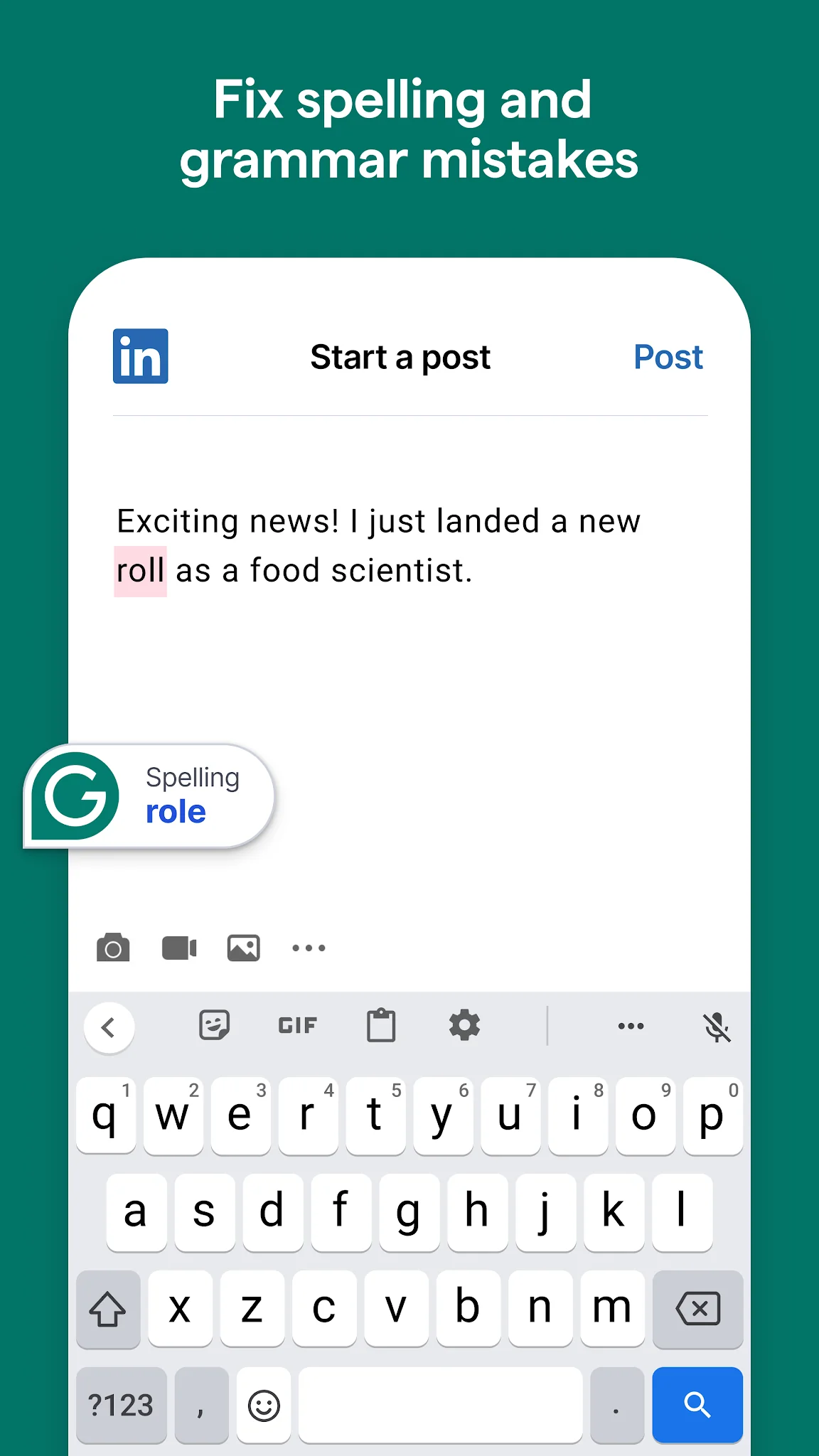 لقطة شاشة Grammarly-AI Writing Assistant %د