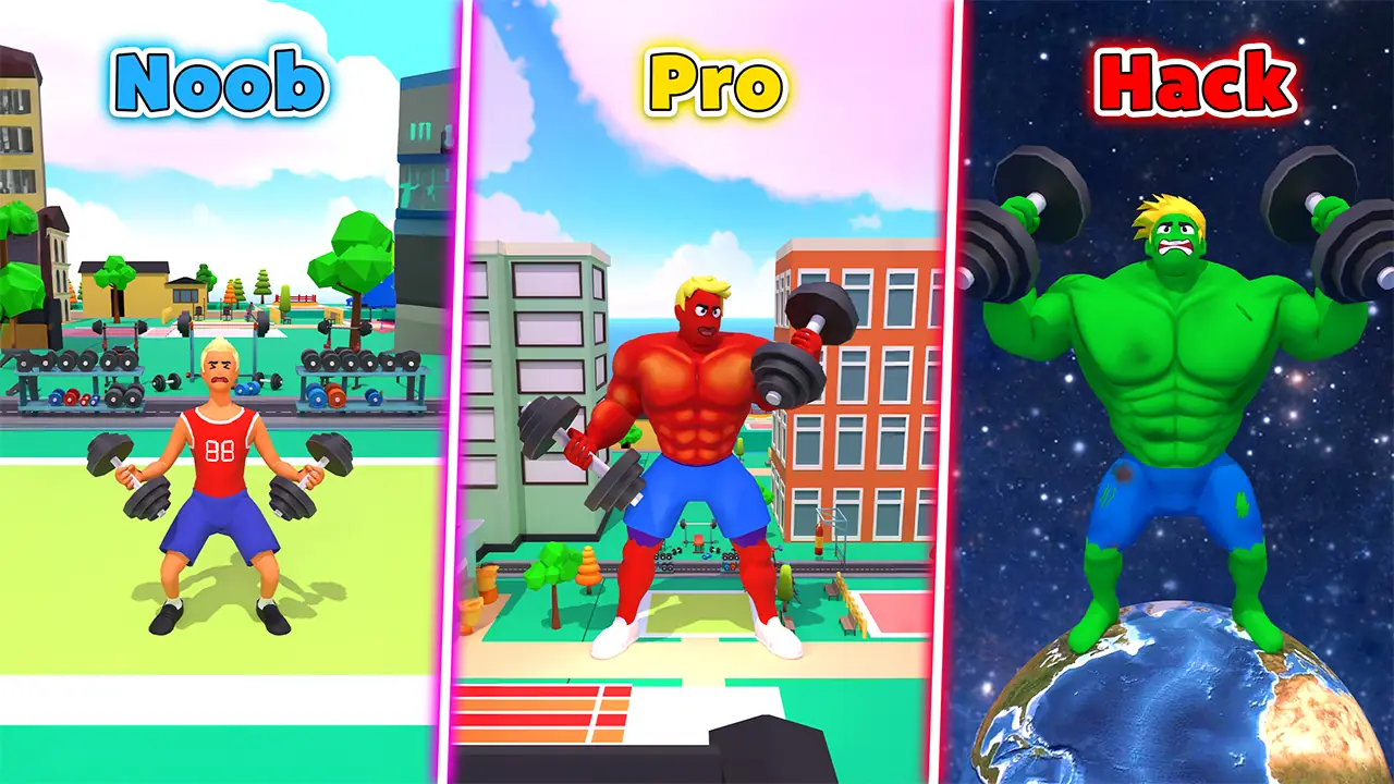 Скриншот Gym Idle Clicker: Fitness Hero 1