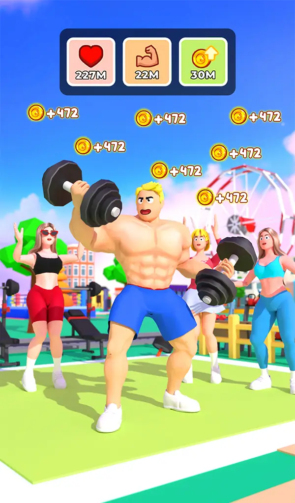 Скриншот Gym Idle Clicker: Fitness Hero 4