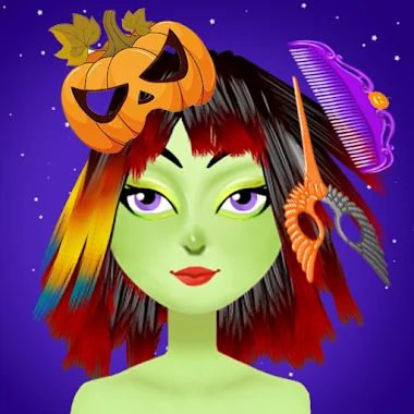 Hair Salon : Halloween Stylish Иконка