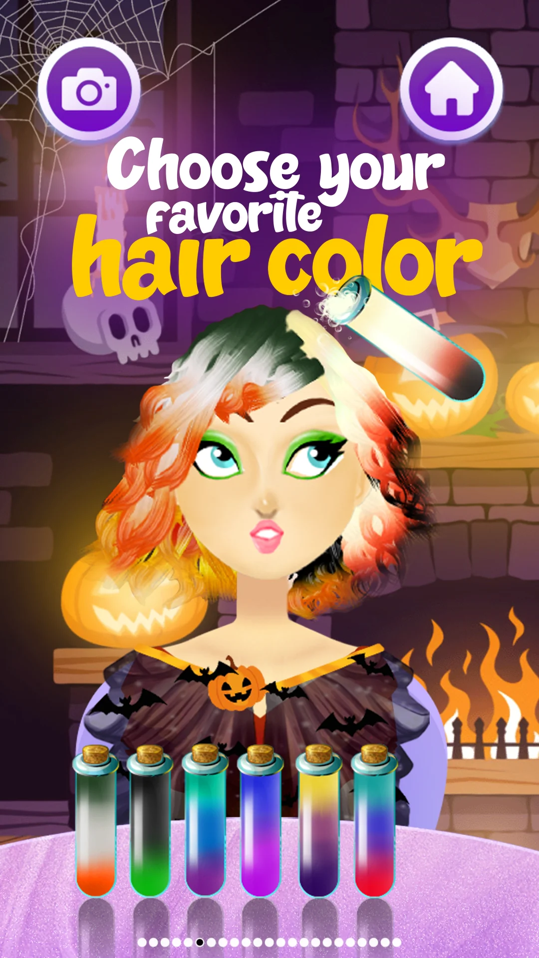 Скриншот Hair Salon : Halloween Stylish 2