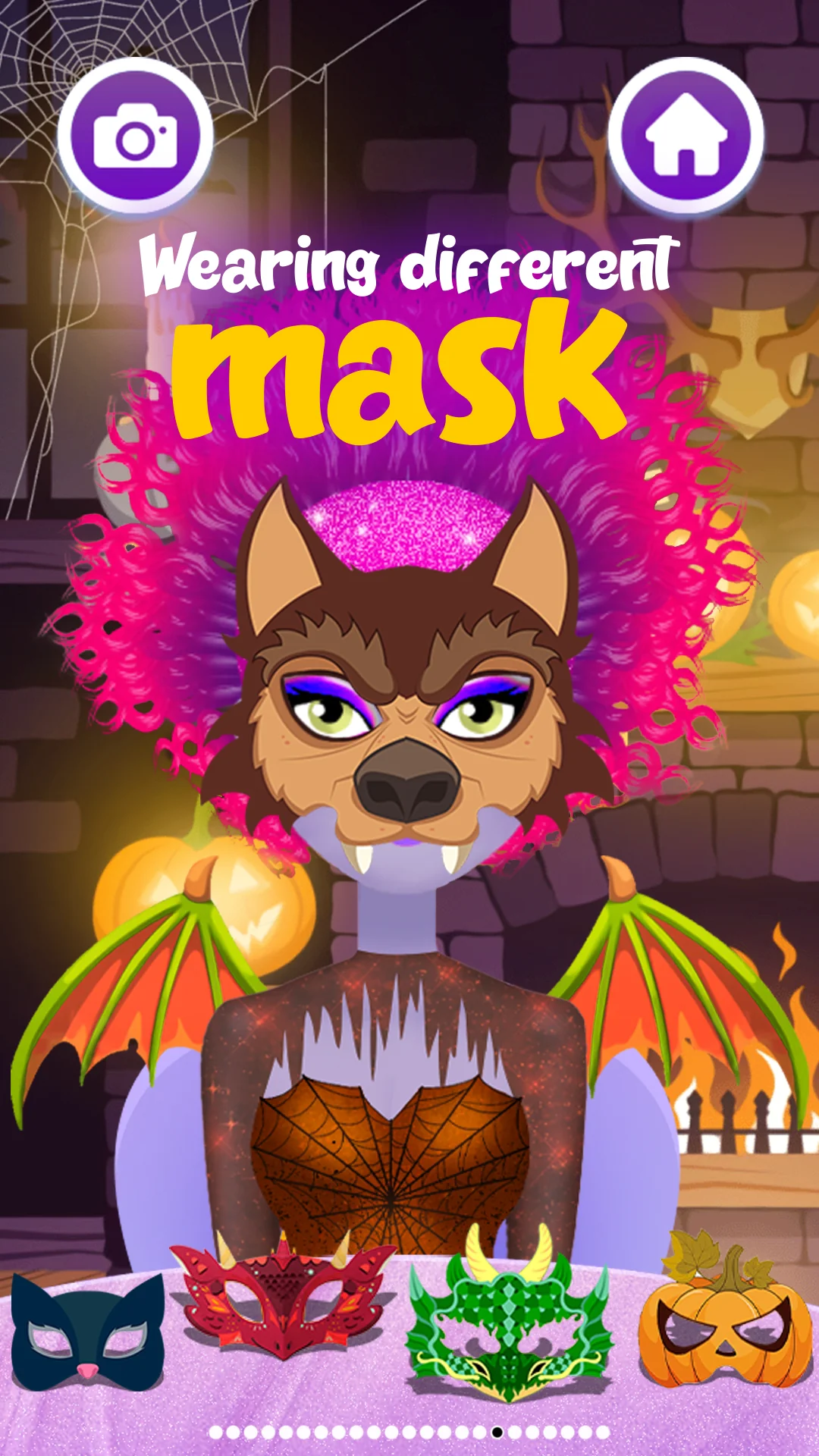 Скриншот Hair Salon : Halloween Stylish 3