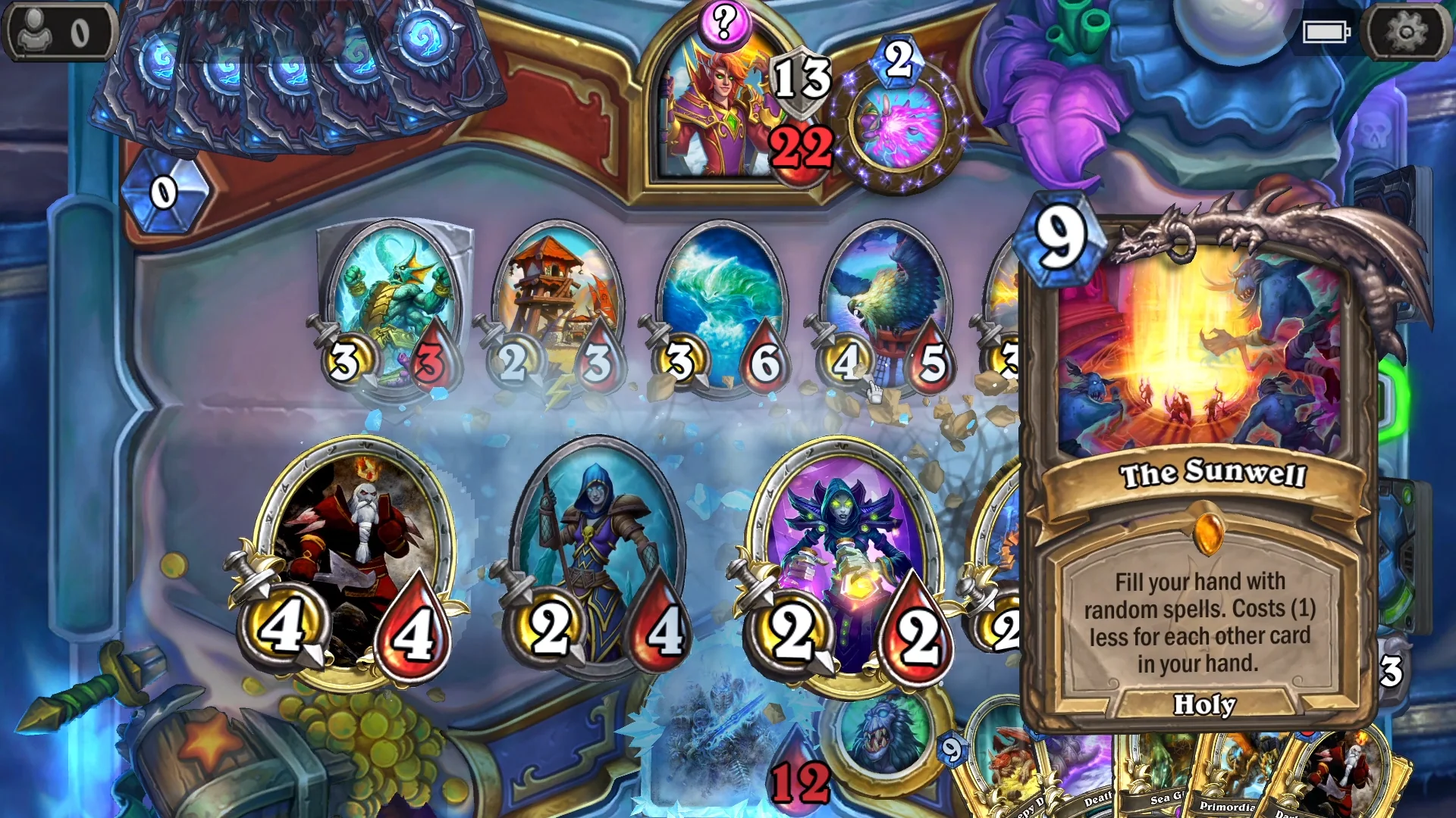 Snímek obrazovky Hearthstone 6