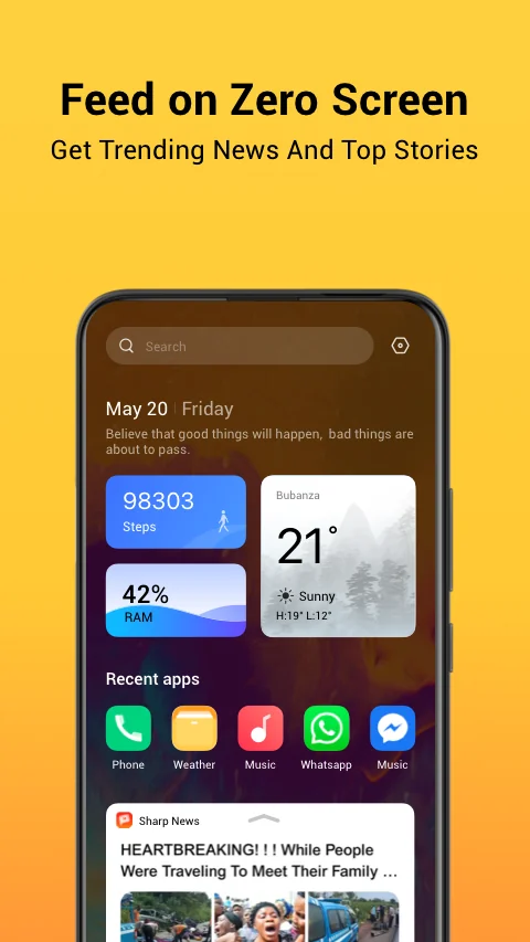 Скриншот HiOS Launcher - Fast 1