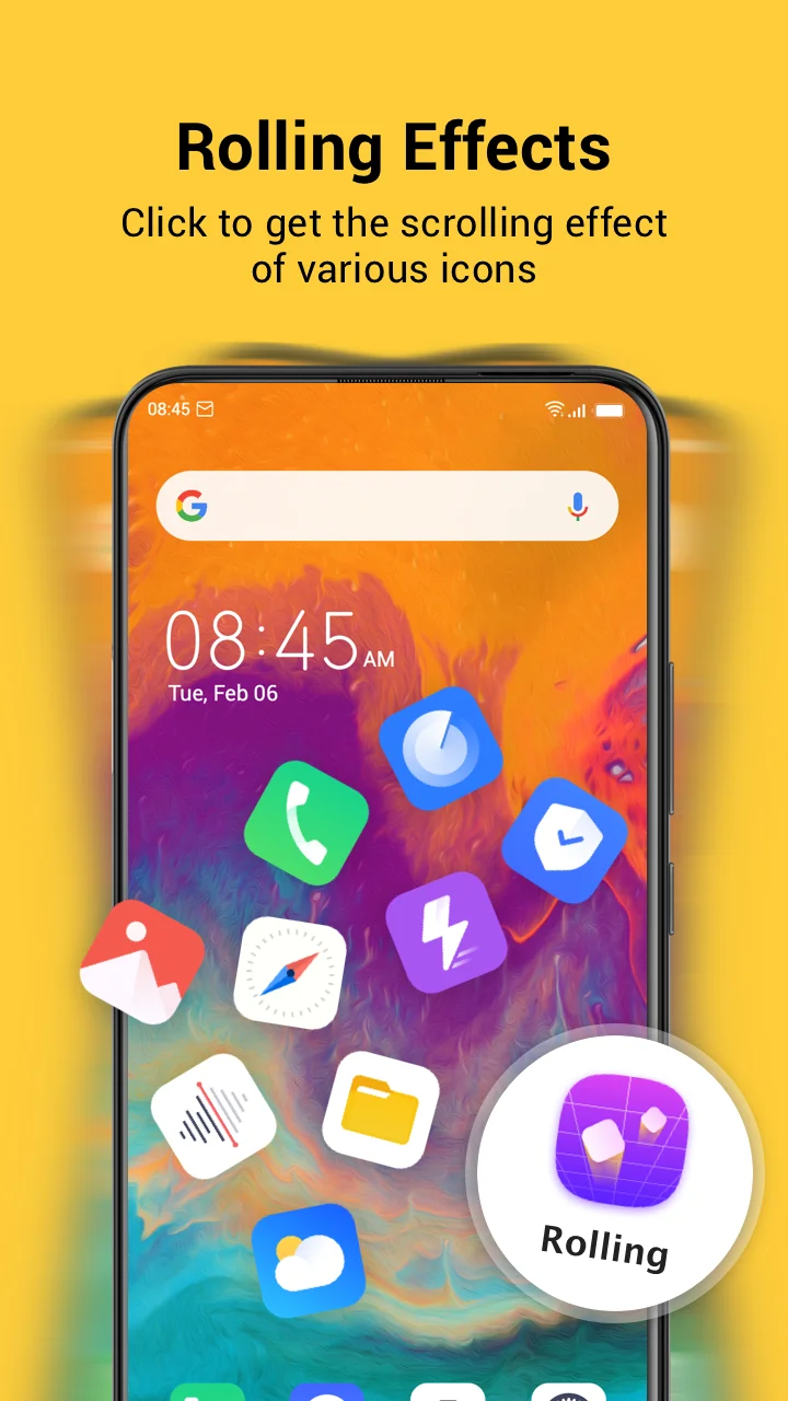 Скриншот HiOS Launcher - Fast 5
